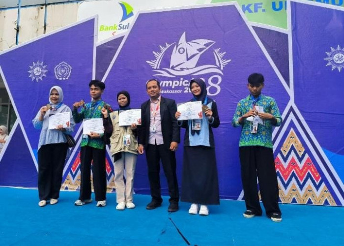 SMK Muhammadiyah Karanganyar Raih Medali Emas Olympicad VIII 2026 di Makassar