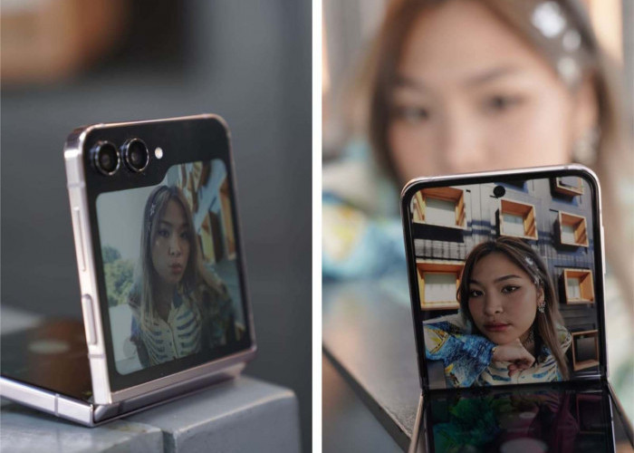Simak Ini! Tips Bikin Konten Mirror Selfie yang Aesthetic Pakai Galaxy Z Flip5 ala Content Creator
