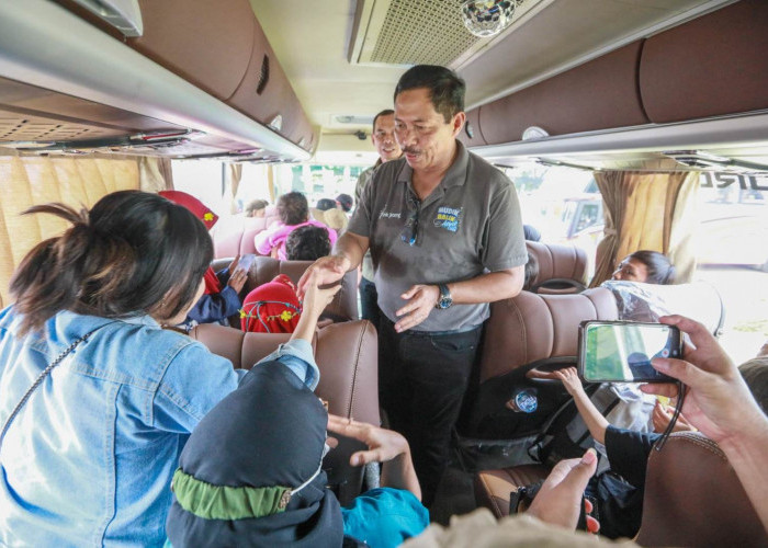 11.600 Warga Jateng Mudik Gratis Gunakan 239 Bus, Pj Gubenur Jateng: Jumlahnya akan Terus Ditingkatkan 