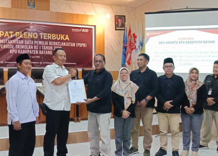 Pemutakhiran DPTb Terus Berjalan, KPU Batang Minta Parpol Aktif Update Data