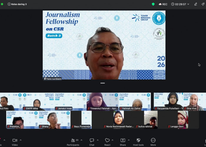 Tak Sekadar Cepat, GWPP Ajak Wartawan Perkuat Kualitas Berita Lewat Jurnalisme Data