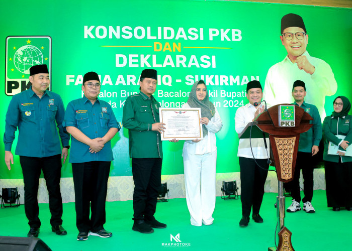 Resmi, PKB Deklarasikan Pasangan Fadia - Sukirman Untuk Maju Pilkada 2024 di Kabupaten Pekalongan