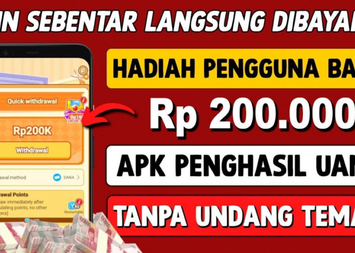 Cara Klaim Saldo DANA Gratis dari Aplikasi Penghasil Uang, Cair Rp200 Ribu Bisa untuk Kulineran di Pekalongan