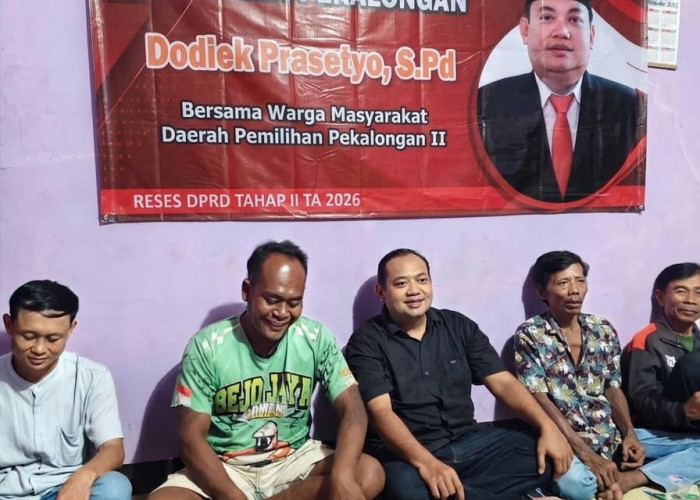 Anggota DPRD Kabupaten Pekalongan Dodiek Prasetyo Tampung Aspirasi PJU hingga Perbaikan Jalan di Tiga Desa