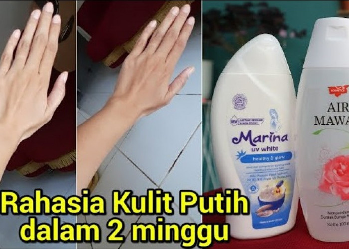 Cara Meracik Body Lotion Pencerah Marina dan Air Mawar untuk Kulit yang Lebih Glowing