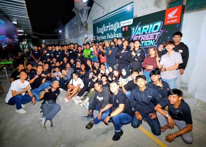 Vario Street Nations Kartasura, 105 Bikers Ramaikan Ajang Modifikasi dan Night Ride Vario Street