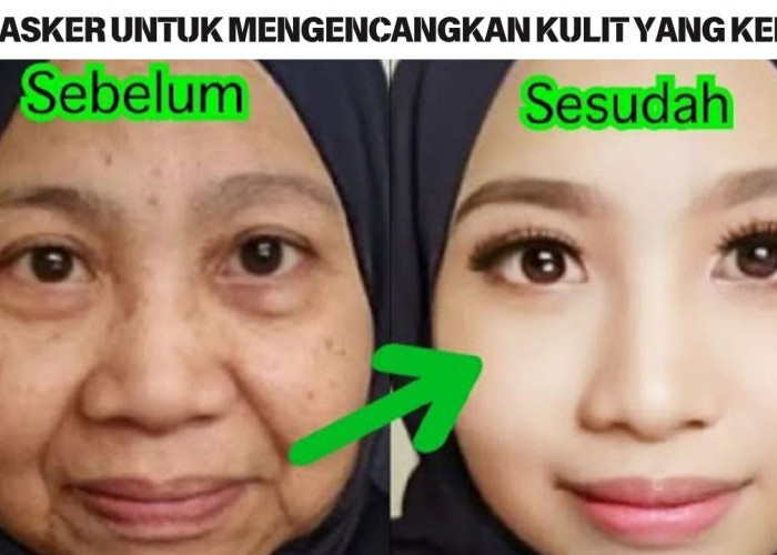 DIY Masker untuk Mengencangkan Kulit yang Kendur, Bikin Awet Muda Bebas Noda Hitam Pakai 2 Bahan Dapur