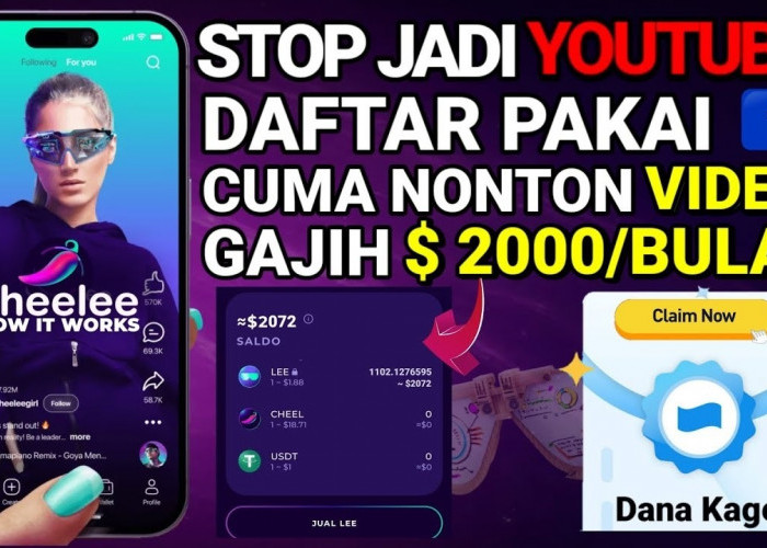 Cepat Tarik! Saldo DANA Gratis Rp150.000 Masuk ke E-Wallet Kalian Cuma dengan Nonton Video