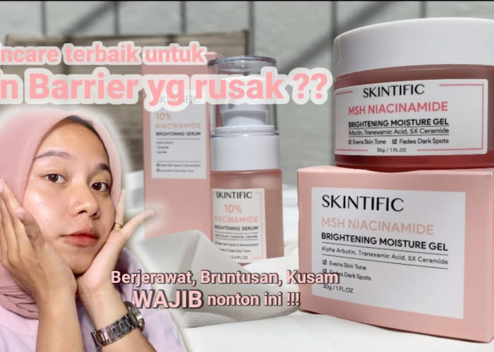 Begini 5 Urutan Pemakaian Skincare Skintific yang Benar, Wajah Auto Jadi Glowing