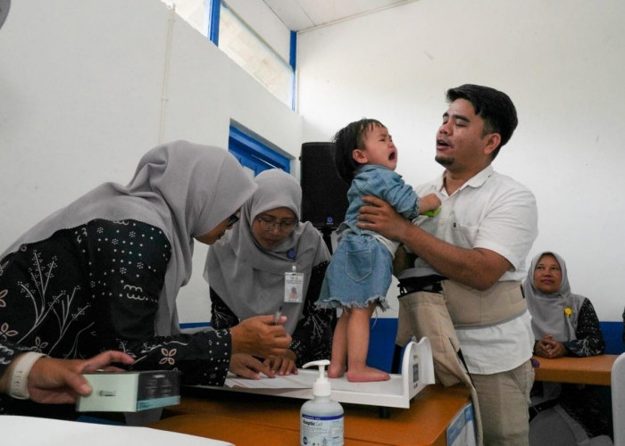 BRI Peduli Perkuat Layanan Kesehatan Ibu dan Anak melalui Posyandu Matahari di Desa Brilian Hargobinangun