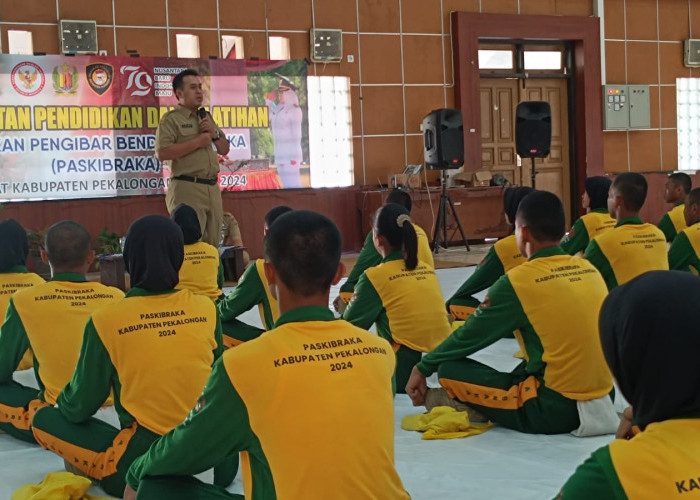 27 Calon Paskibraka Kabupaten Pekalongan Digembleng, Ini Yang Disampaikan Sekda M. Yulian Akbar