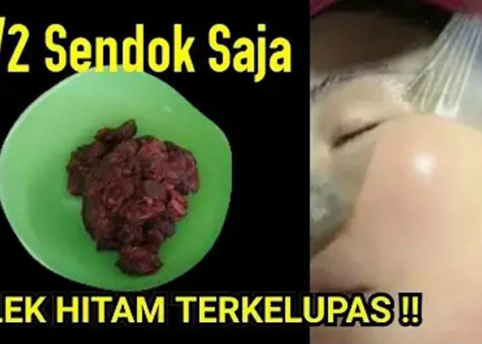 DIY Masker Pengelupas Flek Hitam Dari Bahan Dapur, Kulit Glowing Bebas Kerutan dan Noda Hitam Dalam 1 Malam