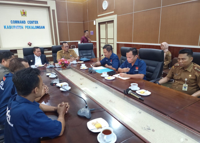 KONI Audiensi dengan Plt Bupati Pekalongan Sukirman, Bahas Persiapan Porprov XVII