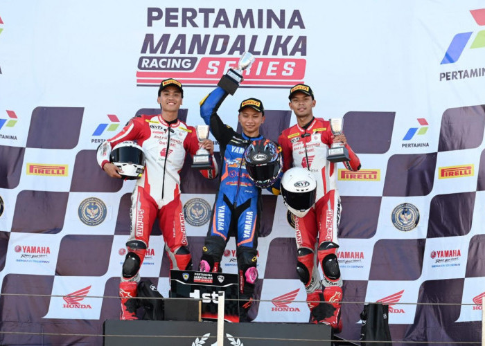 Melesat dengan CBR600RR, Pebalap Astra Honda Dominasi Podium 600cc di Mandalika