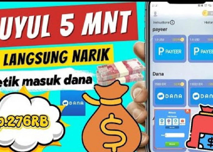 Aplikasi Game Penghasil Uang Tercepat, Terbukti Membayar dan Cair ke Saldo DANA!