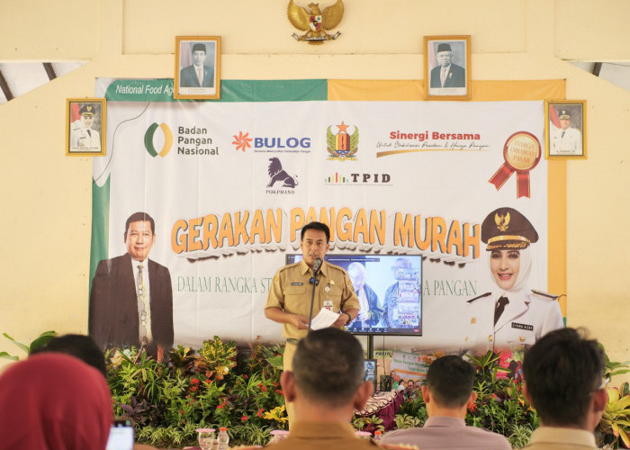 Launching Gerakan Pangan Murah, Pemkab Pekalongan Gelar Pasar Murah