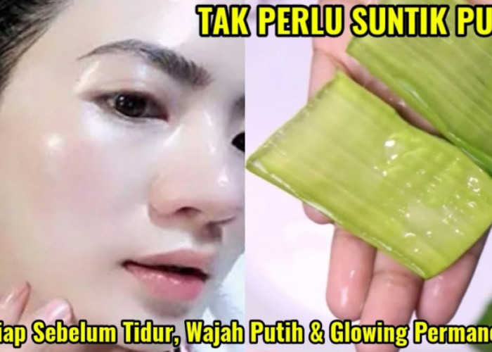 DIY Toner Lidah Buaya untuk Memutihkan Wajah Kusam, Tambah 1 Bahan Ini