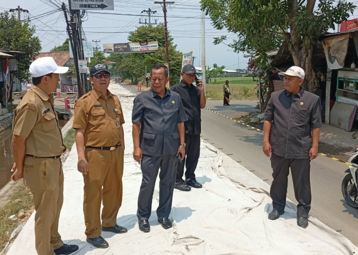 DPRD Kabupaten Pekalongan Cek Langsung Pembangunan Jalan Watusalam, Kualitas Jadi Perhatian