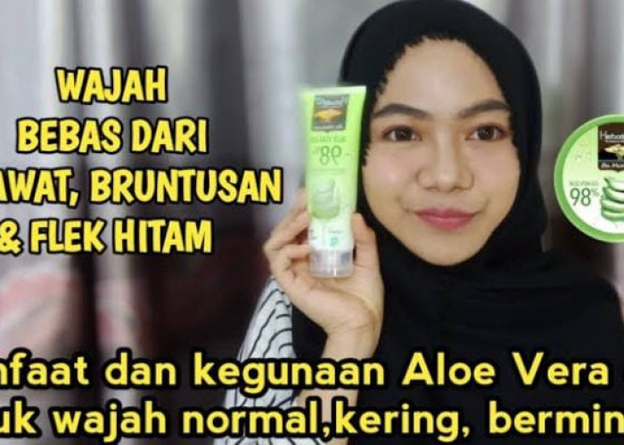 Inilah 3 Gel Lidah Buaya untuk Flek Hitam di Indomaret, Oleskan Tiap Pagi dan Malam Hari Wajah Auto Glowing 