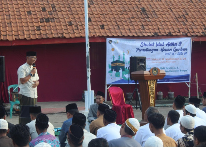 Khidmat dan Penuh Kebersamaan, Lapas Pekalongan Gelar Salat Iduladha 1447 H