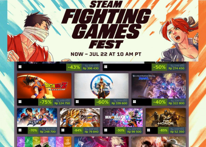 Steam Fighting Game Fest 2024, Diskon Besar Steam Untuk Game Fighting Sambut EVO 2024!