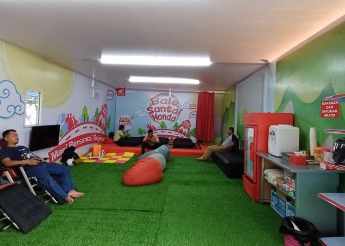 Persiapan Mudik, Cek Lokasi Bale Santai Honda dan AHASS Siaga di Jawa Tengah