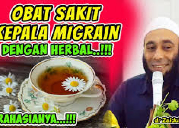 Resep Herbal dr. Zaidul Akbar untuk Atasi Sakit Kepala, Vertigo, dan Migrain, Ampuh dengan Bahan Alami