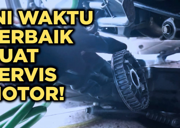 Kapan Service Motor Baiknya Dilakukan? Ternyata Ini Waktu yang Tepat untuk Service Motor