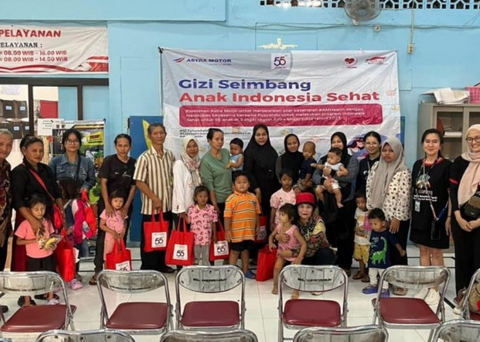 Astra Motor Jateng Beri Pembinaan Posyandu untuk Anak Indonesia Sehat