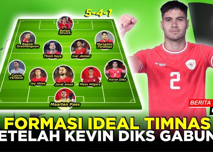 Formasi Ideal Timnas Indonesia usai Kevin Diks Gabung, Lini Belakang Semakin Kokoh