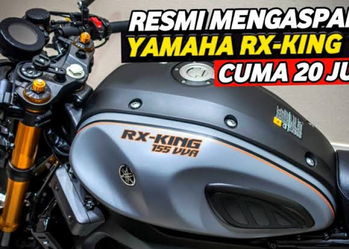 Gila Yamaha RX-King 2023 Tampil Makin Macho dan Gahar, Kamu Harus Punya!