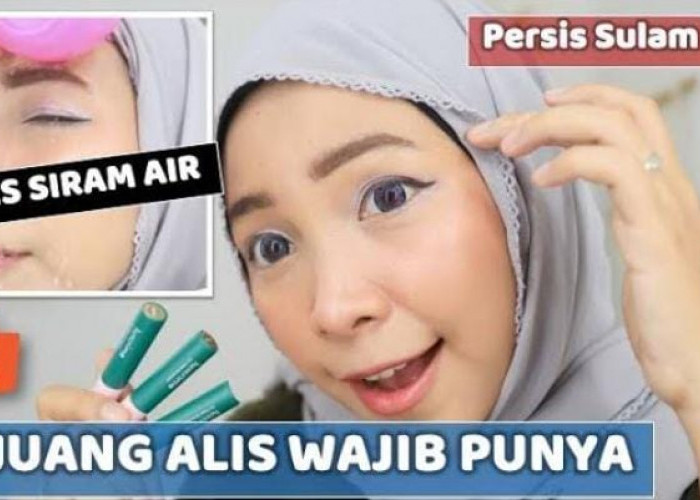 4 Rekomendasi Pensil Alis Waterproof dan Tahan Lama, Nggak Luntur Meski Berkeringat atau Terkena Air