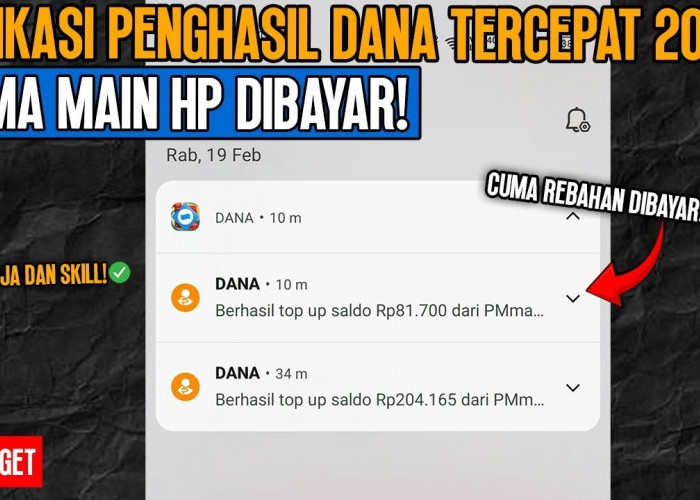 Saldo DANA Gratis Rp130.000 Setiap Harinya! Warga Pekalongan Bisa Jadi Jutawan dengan 7 Aplikasi Ini