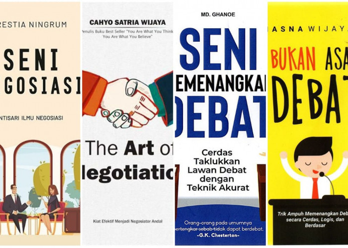 Jago Debat dan Negosiasi, Ini 4 Buku Komunikasi Biar Kamu Makin Kompeten Berdialog