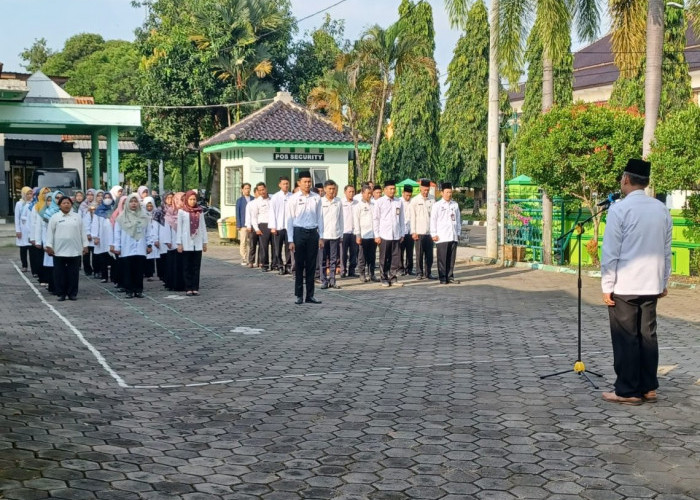 Pimpin Apel, Kasi PAIS Kemenag Kabupaten Pekalongan Dorong Komitmen dan Tanggung Jawab Pegawai