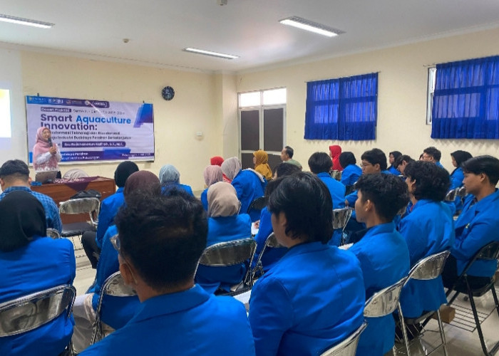 Krustea Berbagi Ilmu Teknologi Tambak Modern di Universitas Pekalongan