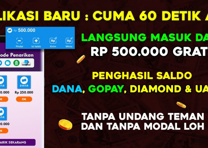 Main Handphone Sambil Rebahan Dibayar Saldo DANA Rp480 Ribu Langsung! Aplikasi Penghasil Uang 2025 Pasti Cair