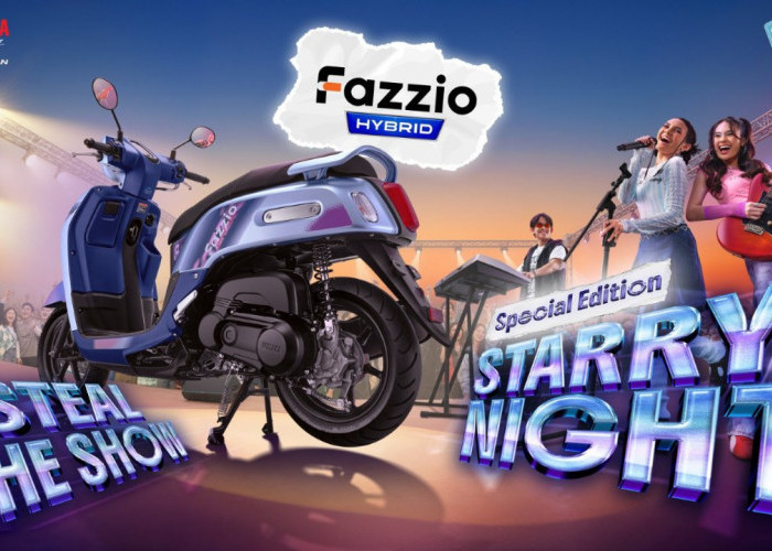 Warna Special Edition Fazzio Hybrid Starry Night, Jadi Spotlight Utama Anak Muda 