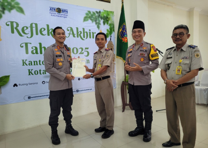 Selama 2025, Kantah Kota Pekalongan Tuntaskan PSN, Termasuk Sertifikasi Tanah Wakaf serta Aset Polri