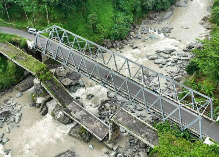 Warga Tak Lagi Uji Nyali, Jembatan Kali Keruh Kini Kokoh dan Cantik