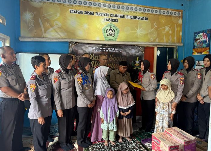 Siswa SIP Angkatan 55 Polda Jateng Gelar Bhakti Sosial di Yayasan YASTRIB Sukabumi