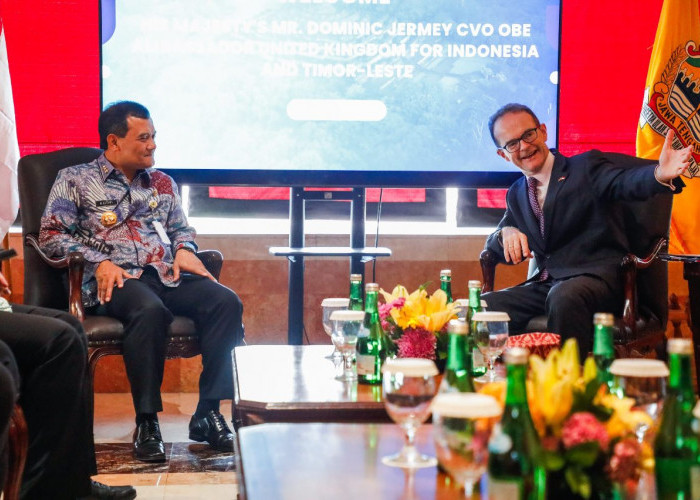 Bertemu Ahmad Luthfi, Duta Besar Inggris Jajaki Investasi Pengolahan Sampah Hingga Keamanan Siber