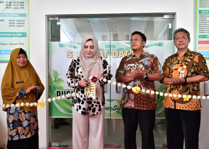 Bupati Pekalongan Fadia Arafiq Resmikan Gedung Baru Puskesmas Kesesi 1