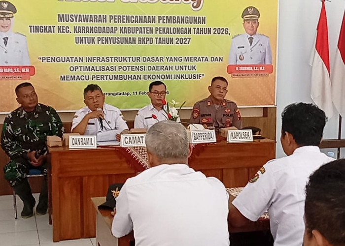 Musrenbang Karangdadap 2026, Seluruh Desa Antusias Usulkan Infrastruktur untuk RKPD 2027