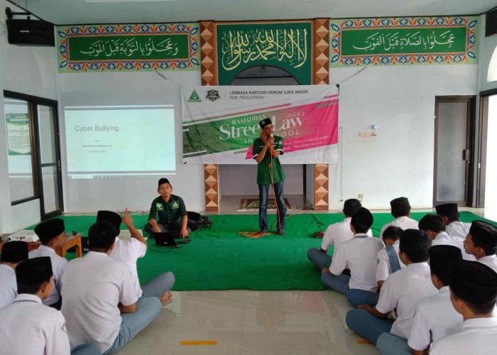 LBH GP Ansor Kabupaten Pekalongan Gelar Roadshow Penyuluhan Hukum ke Beberapa Sekolah