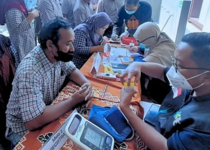 Dinas Kesehatan Gelar Cek Kesehatan Gratis bagi Karyawan Perusahaan di Kabupaten Pekalongan