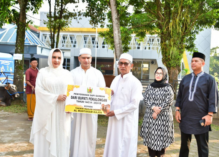 Pemkab Pekalongan Salurkan Hewan Kurban ke Masjid Al Muhtaram, 5 Ekor Sapi dan 7 Ekor Kambing