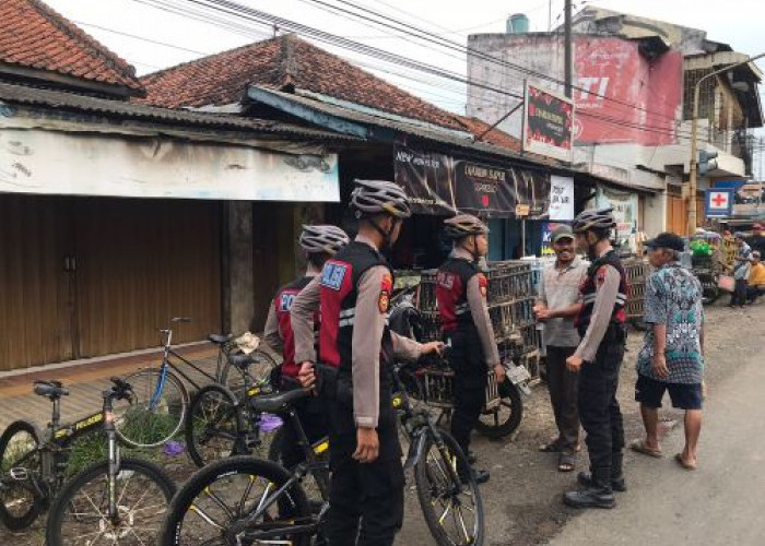 Polres Pekalongan Giatkan Patroli Sepeda di Hari Libur, Inilah Sasaran dan Tujuannya