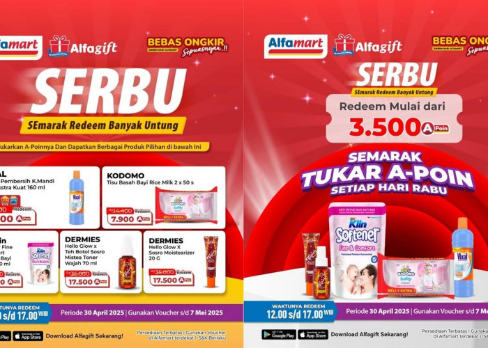 Jangan Lewatkan! Promo Alfagift Ini Bikin Belanja Cuma Rp3.500, Plus Bebas Ongkir! Shoping Murah Setiap Hari