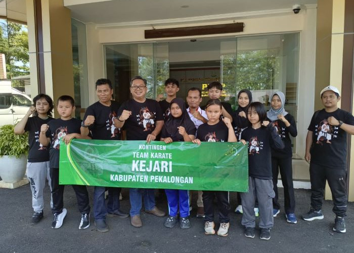 Kejari Kabupaten Pekalongan Kirim 13 Atlet ke Kejurnas Karate Wira Adhyaksa 2026 di Semarang